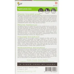 Buzzy Groenbemester Tagetes Bonita - Groenbemester - 50 g