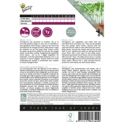 Buzzy Microgreens - Mizuna Green - Groentezaden - 1 g