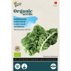 Buzzy Organic Boerenkool Westlandse Herfst - Bio - Groentezaden - 400 mg