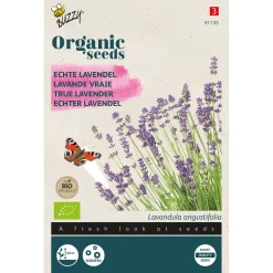 Buzzy Organic Echte Lavendel  - Bio - Kruidenzaden - 100 mg