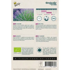 Buzzy Organic Echte Lavendel  - Bio - Kruidenzaden - 100 mg
