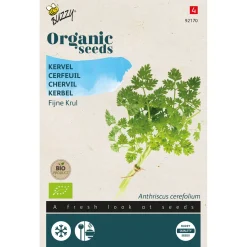 Buzzy Organic Kervel Fijne Krul  - Bio - Groentezaden - 1.75 g