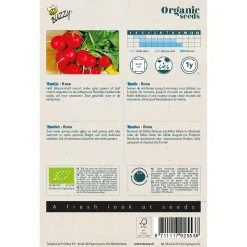 Buzzy Organic Radijs Raxe  - Bio - Groentezaden - 2.5 g