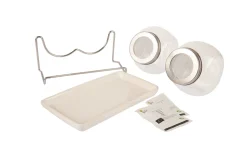 Buzzy Organic Sprouting Duo Pot Met Schaal Bio - Groentezaden - per stuk