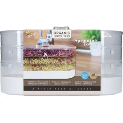 Buzzy Organic Sprouting Tower 3 Laags Bio - Groentezaden - 3 stuks