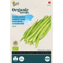 Buzzy Organic Stamslabonen Maxi  - Bio - Groentezaden - 20 g
