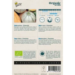 Buzzy Organic Suikermeloen Charentais  - Bio - Groentezaden - 300 mg 10 stuks
