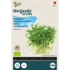 Buzzy Organic Tuinkers Gewone  - Bio - Groentezaden - 10 g
