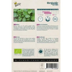 Buzzy Organic Waterkers  - Bio - Kruidenzaden - 100 mg