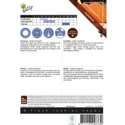 Buzzy Ornamental - Pompoen Golden Hubbard - Groentezaden - 2.5 g