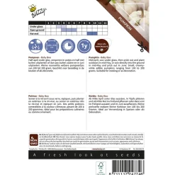 Buzzy Ornamental - Pompoen Baby Boo - Groentezaden - 1 g