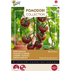 Buzzy Pomodori - Kerstomaat Black Cherry - Groentezaden - 10 stuks