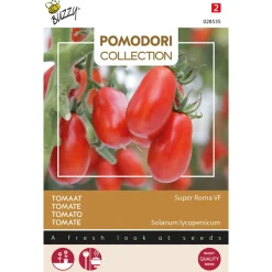 Buzzy Pomodori - Tomaat Super Roma Vf - Groentezaden - 750 mg