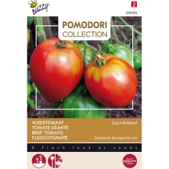 Buzzy Pomodori - Vleestomaat Cœur De Bœuf - Groentezaden - 750 mg