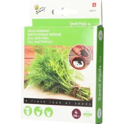 Buzzy Seedpads Dille 4x 8cm - Kruidenzaden -