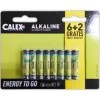 Calex Alkaline Aaa Batterij Penlite - Elektra - 6+2 stuks
