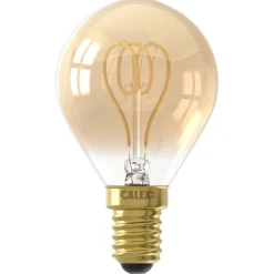 Calex Led Ball Gold Flex Filament E14 4w 136lm - Lichtbron -