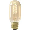 Calex Led Buis Goud Flex Filament E27 5.5w 470lm - Lichtbron - 1 stuk