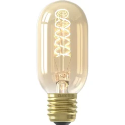 Calex Led Buis Goud Flex Filament E27 5.5w 470lm - Lichtbron - 1 stuk