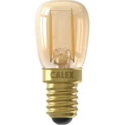 Calex Led Buis Goud Straight Filament E14 1.5w 136lm - Lichtbron - 1 stuk