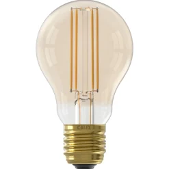 Calex Led Filament Lamp Goud E27 A60 4.5w - Lichtbron - Warm Wit 1 stuk