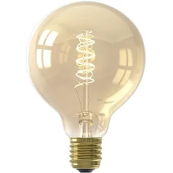 Calex Led Globe Goud Flex Filament E27 5.5w 470lm - Lichtbron - 1 stuk