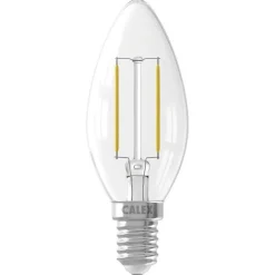 Calex Led Kaars Filament E14 B35 2w 250lm - Lichtbron - Warm Wit 1 stuk