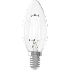 Calex Led Kaars Helder Straight Filament E14 4.5w 470lm - Lichtbron -