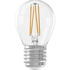 Calex Led Kogel Helder Straight Filament E27 4.5w 470lm - Lichtbron - 1 stuk