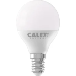 Calex Led Kogel Mat E14 P45 5.8w 470lm - Lichtbron - Warm Wit 1 stuk