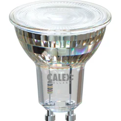 Calex Led Smd Gu10 Glas 2.8w 230lm 2700k - 3 Pack - Lichtbron - Warm Wit 1 stuk