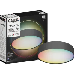 Calex Smart Fabric Ceiling Light 30cm 16w 3000-6500k Rgb - Lichtbron -