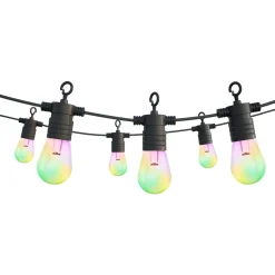 Calex Smart Outdoor Party String Light - Tuinverlichting - 10 cm 1 g Multi-Color 24v