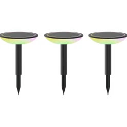 Calex Smart Outdoor Path Lights 24v - Tuinverlichting - 1060 g Multi-Color 3 stuks 24v