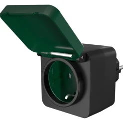 Calex Smart Outdoor Plug 16a Ip44  Bluetooth Mesh - Tuinverlichting - 142.8 g Multi-Color 230v