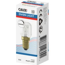 Calex Speciaal Schakelbord Ovenlamp 300° 220-240v T25 Helder - Lichtbron -