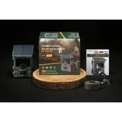 Camouflage Ez-Solar - Wildlife camera - 14x10.9x 9 cm Groen Camouflage