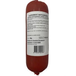 Carnibest Natuurvoer - Diepvriesvoer - Rundvlees Kip Rijst 500 g