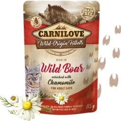 Carnilove Cat Pouch Wild Boar - Kattenvoer - Wild 85 g