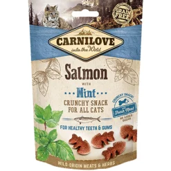 Carnilove Crunchy Snack Salmon With Mint - Kattensnack - Zalm 50 g
