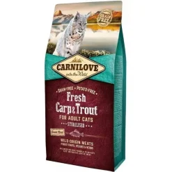 Carnilove Fresh Carp & Trout Sterilised - Kattenvoer