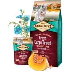 Carnilove Fresh Carp & Trout Sterilised - Kattenvoer
