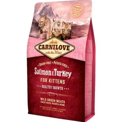 Carnilove Salmon & Turkey Kittens - Kattenvoer