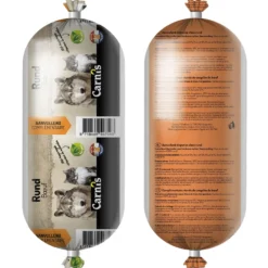 Carnis Aanvullend Diepvries Vlees - Diepvriesvoer - Rund 200 g