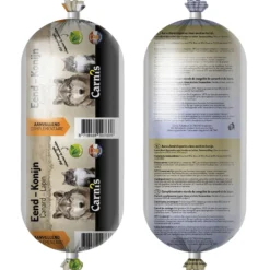 Carnis Aanvullend Diepvries Vlees - Diepvriesvoer - Eend Konijn 200 g