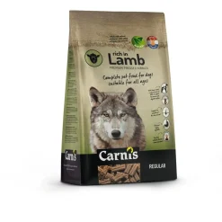 Carnis Droogvoeding Geperst Rijk Lamb Regular - Hondenvoer - Lam 12.5 kg