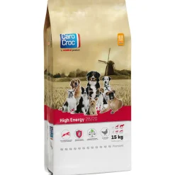 Carocroc High Energy - Hondenvoer - Gevogelte Rijst Bieten 15 kg
