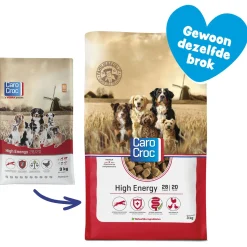 Carocroc High Energy Gevogelte&Rijst&Bieten - Hondenvoer