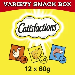 Catisfactions Megabox - Kattensnack - 12x60 g