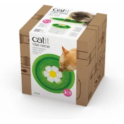 Catit Drinkfontein Bloem Senses - Kattendrinkbak - 3 l Wit Groen
